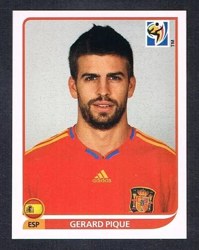 FIFA South Africa 2010 - Gerard Pique - Espagne