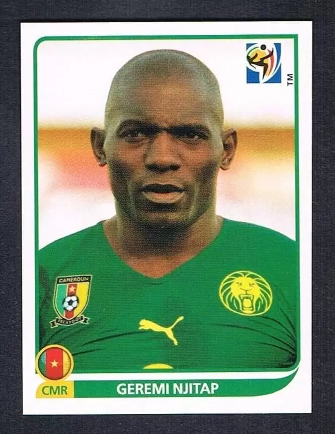 FIFA South Africa 2010 - Geremi Njitap - Cameroun