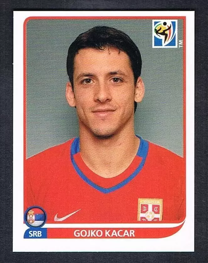 FIFA South Africa 2010 - Gojko Kacar - Serbie