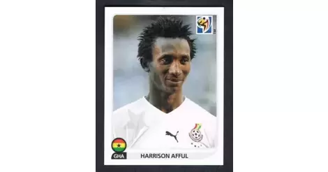 Panini 321 Harrison Afful Ghana FIFA WM 2010 Südafrika 