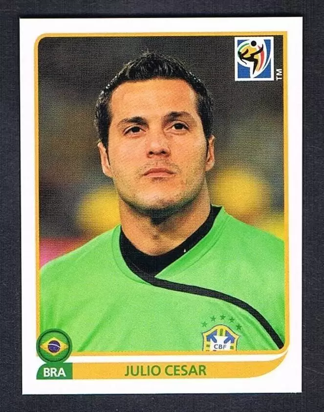 FIFA South Africa 2010 - Julio Cesar - Brésil