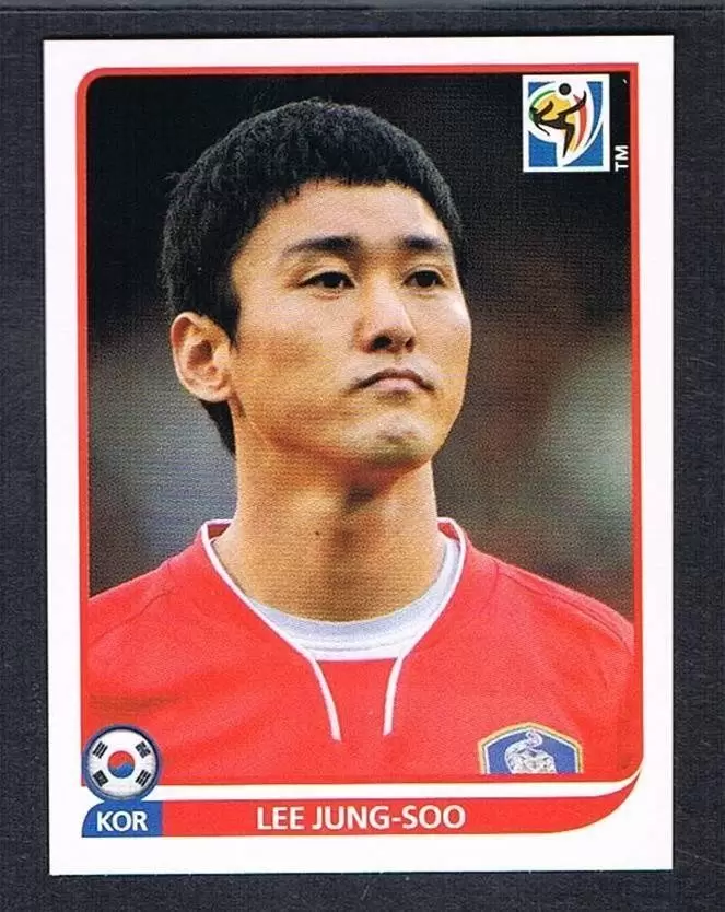 FIFA South Africa 2010 - Lee Jung-Soo - République de Corée