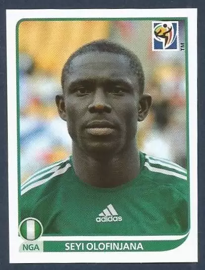 FIFA South Africa 2010 - Seyi Olofinjana - Nigeria