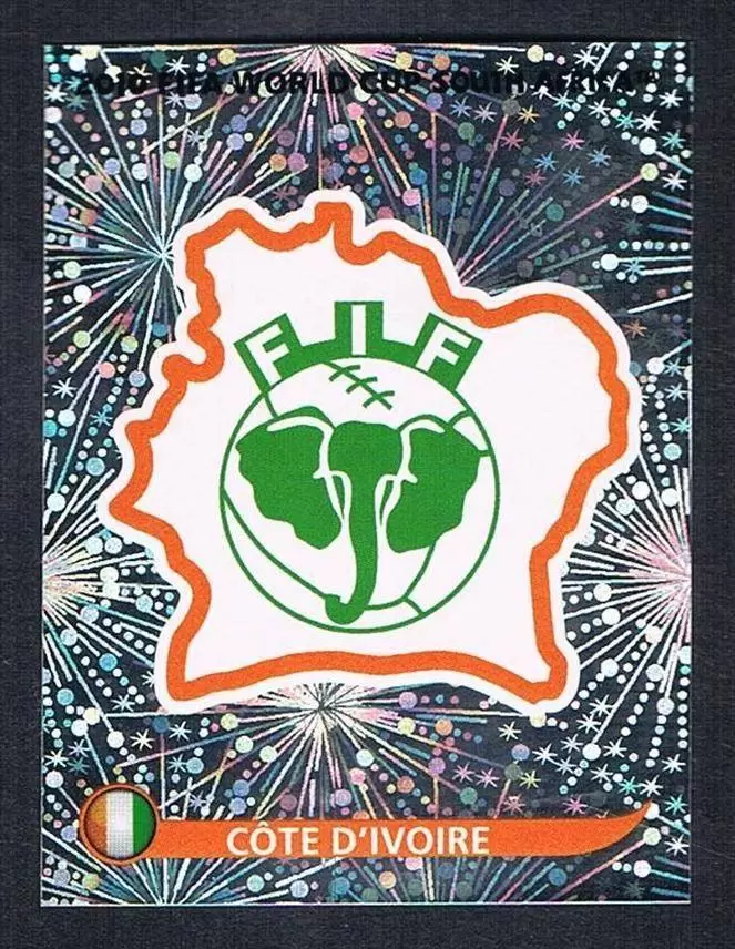 FIFA South Africa 2010 - Team Emblem - Côte D\'Ivoire