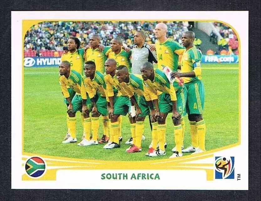 FIFA South Africa 2010 - Team Photo - Afrique du Sud