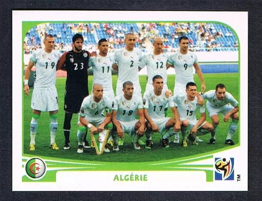 FIFA South Africa 2010 - Team Photo - Algérie