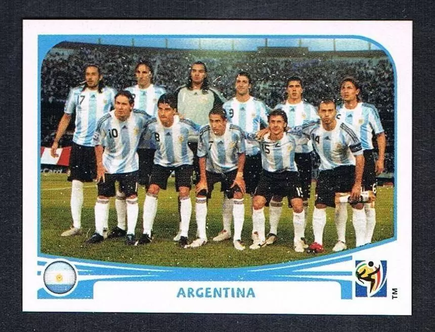 FIFA South Africa 2010 - Team Photo - Argentine