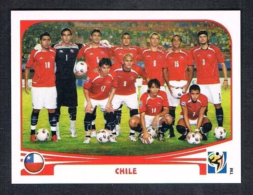 FIFA South Africa 2010 - Team Photo - Chili
