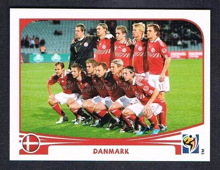 FIFA South Africa 2010 - Team Photo - Danemark