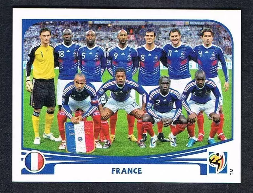 FIFA South Africa 2010 - Team Photo - France
