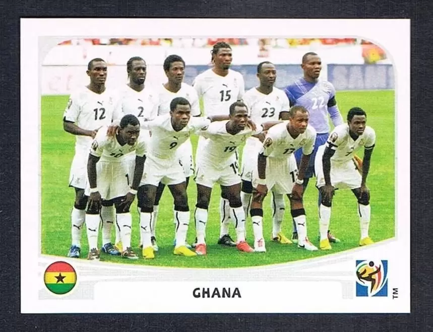FIFA South Africa 2010 - Team Photo - Ghana