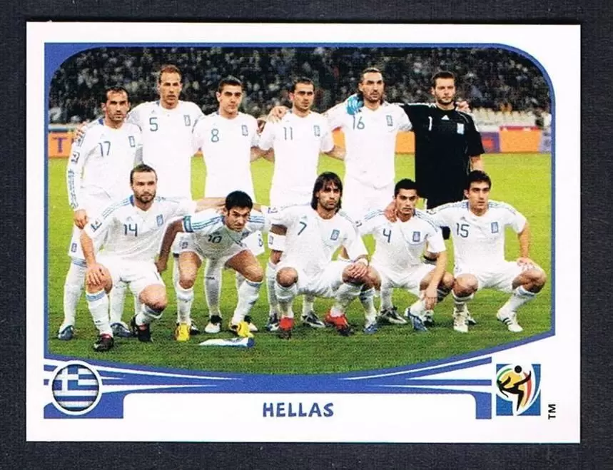 FIFA South Africa 2010 - Team Photo - Grèce