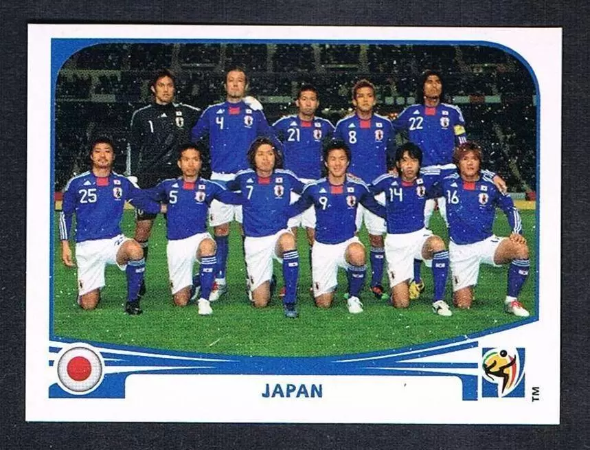 FIFA South Africa 2010 - Team Photo - Japon