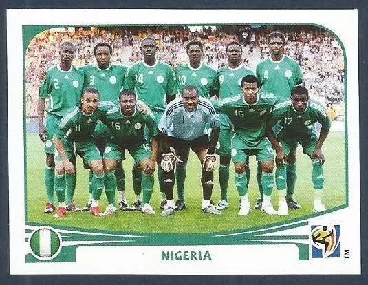 FIFA South Africa 2010 - Team Photo - Nigeria