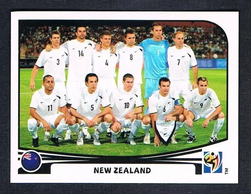 FIFA South Africa 2010 - Team Photo - Nouvelle Zélande
