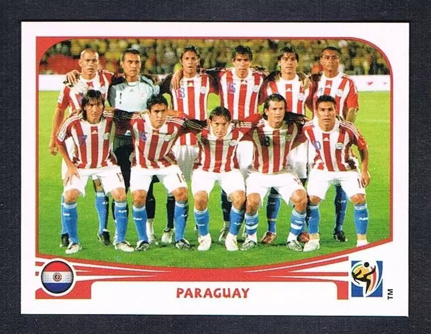 FIFA South Africa 2010 - Team Photo - Paraguay