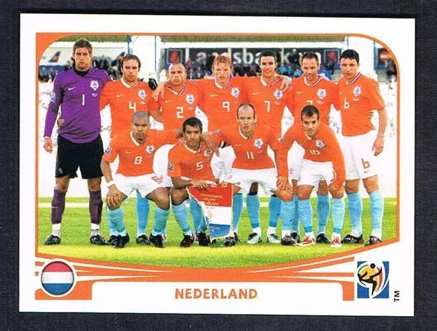 FIFA South Africa 2010 - Team Photo - Pays-Bas