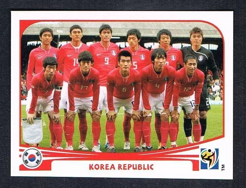 FIFA South Africa 2010 - Team Photo - République de Corée