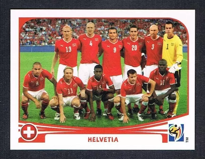 FIFA South Africa 2010 - Team Photo - Suisse