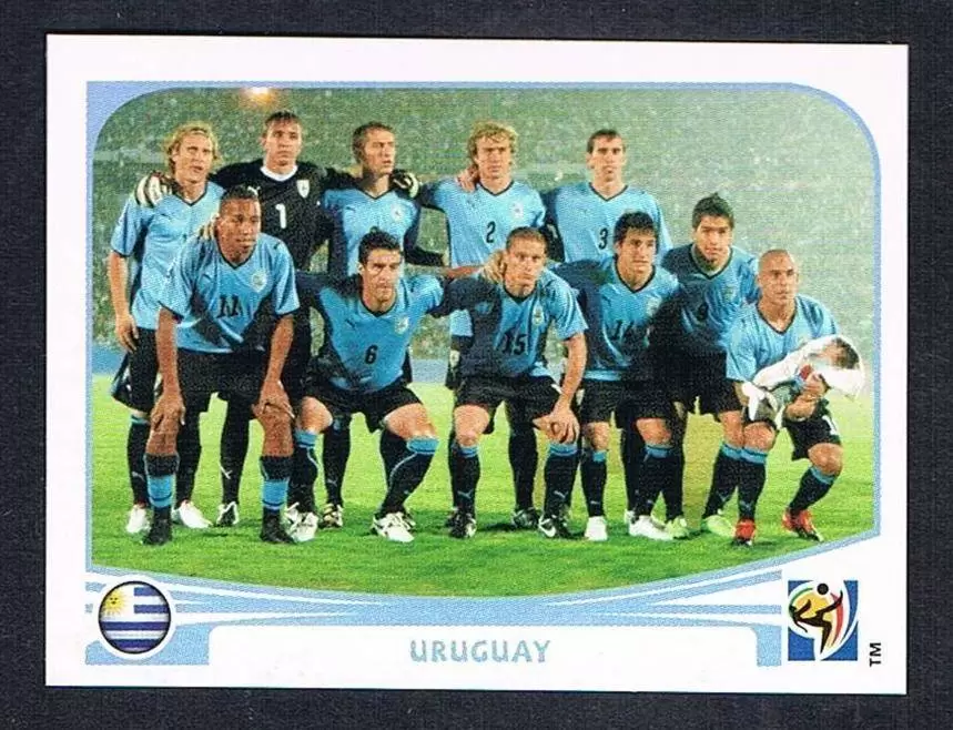 FIFA South Africa 2010 - Team Photo - Uruguay