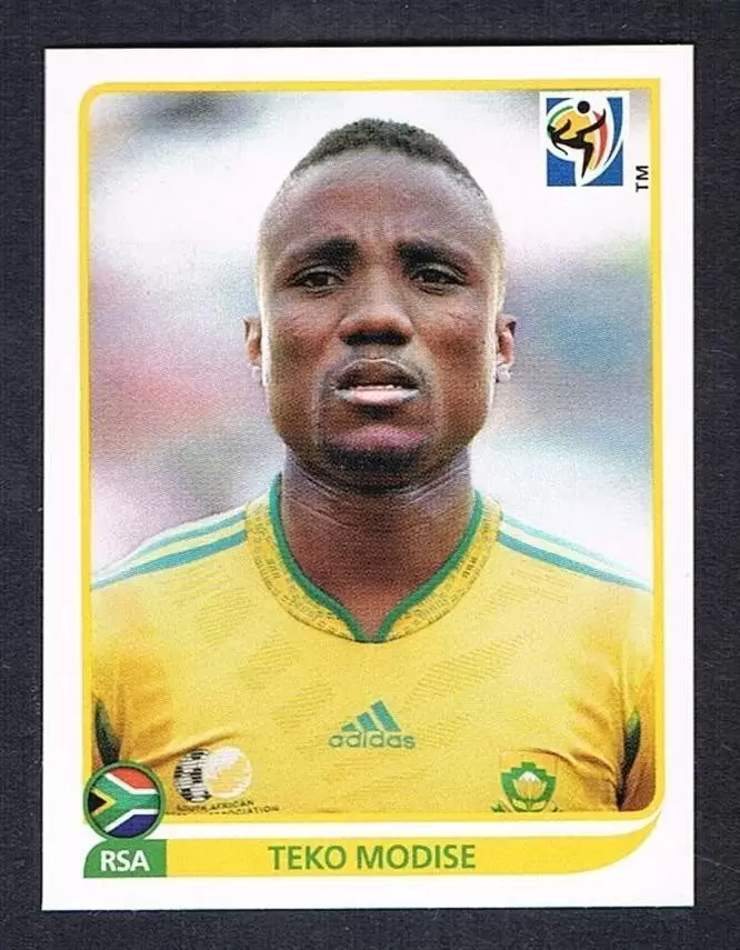FIFA South Africa 2010 - Teko Modise - Afrique du Sud