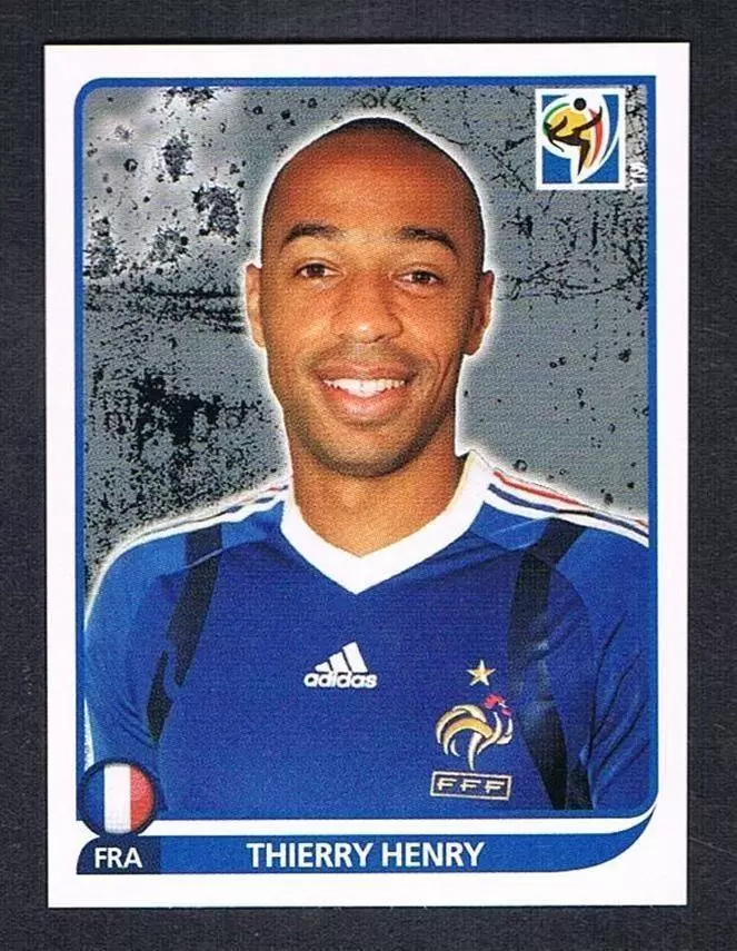 Panini WM 2010 103 Thierry Henry Frankreich France FIFA World Cup South Africa 
