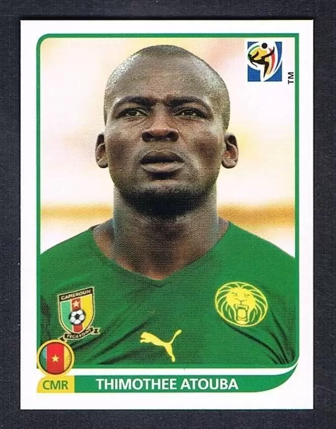 FIFA South Africa 2010 - Thimothee Atouba - Cameroun