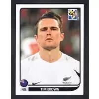 Tim Brown - Nouvelle Zélande