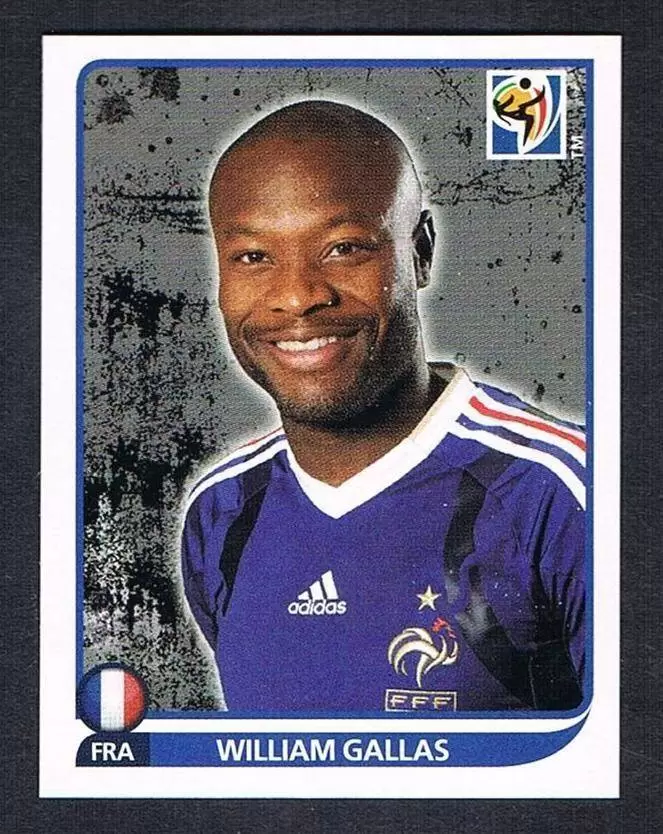 FIFA South Africa 2010 - William Gallas - France