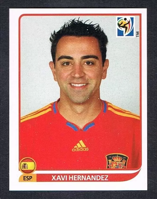 FIFA South Africa 2010 - Xavi Hernandez - Espagne