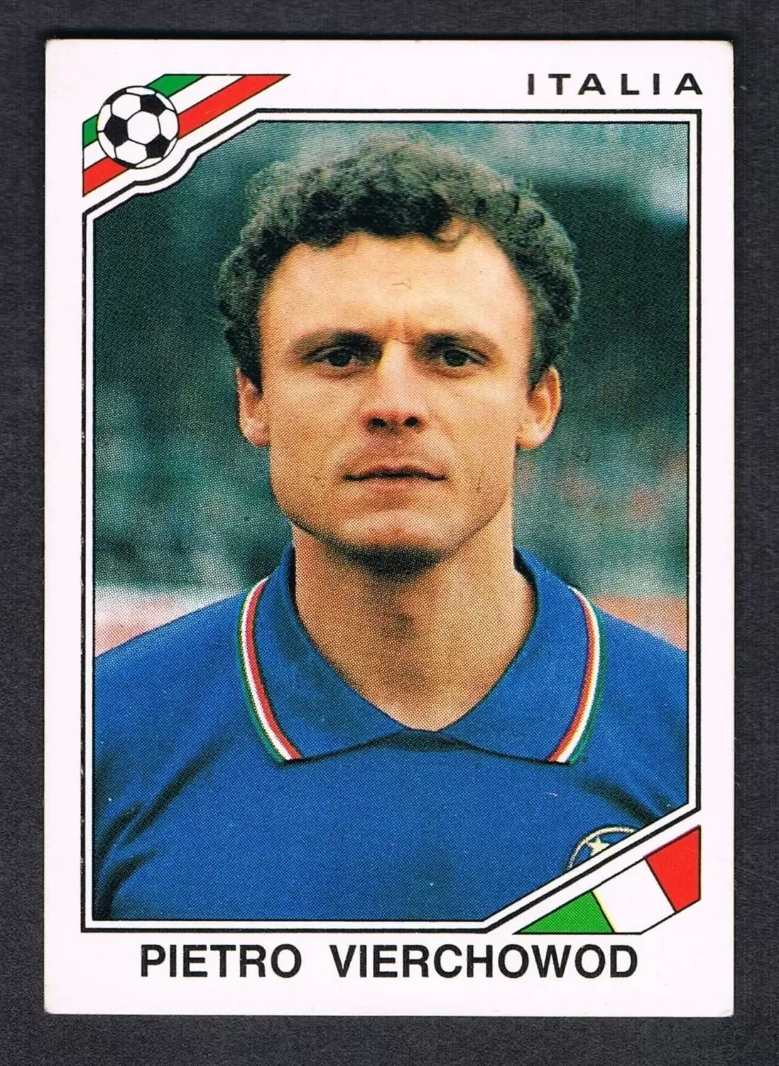 Mexico 86 World Cup - Pietro Vierchowod - Italie