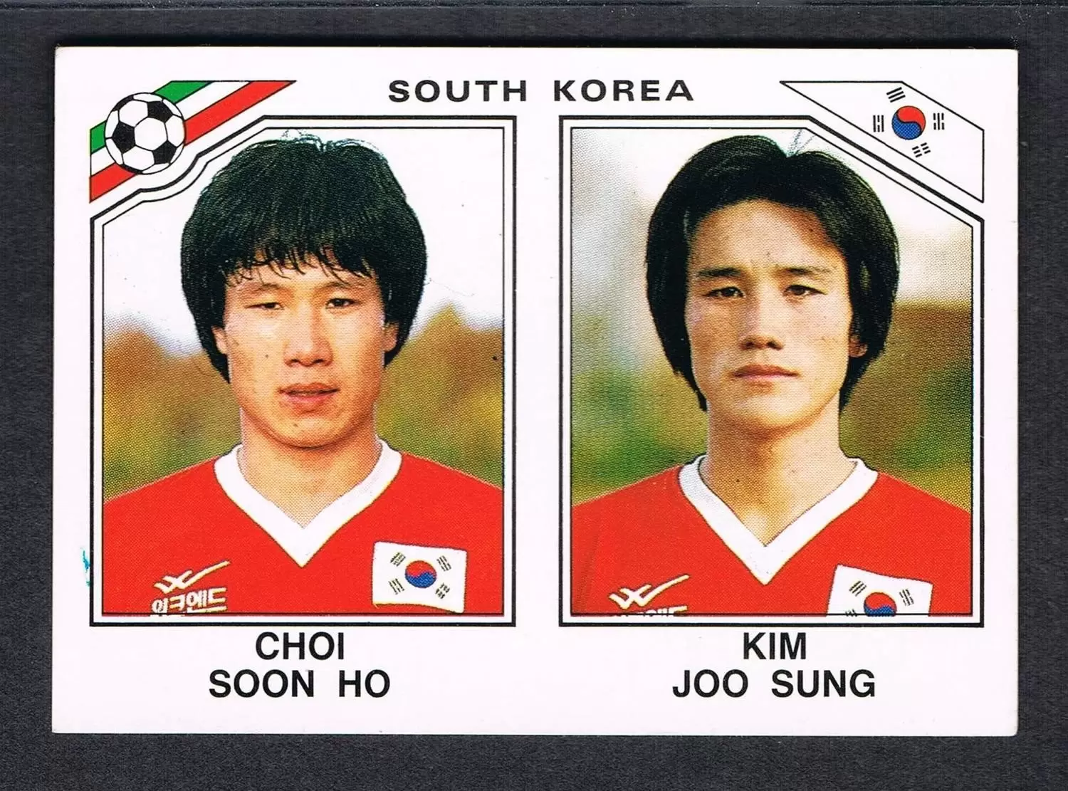 Mexico 86 World Cup - Soon Ho / Joo Sung - Corée du Sud