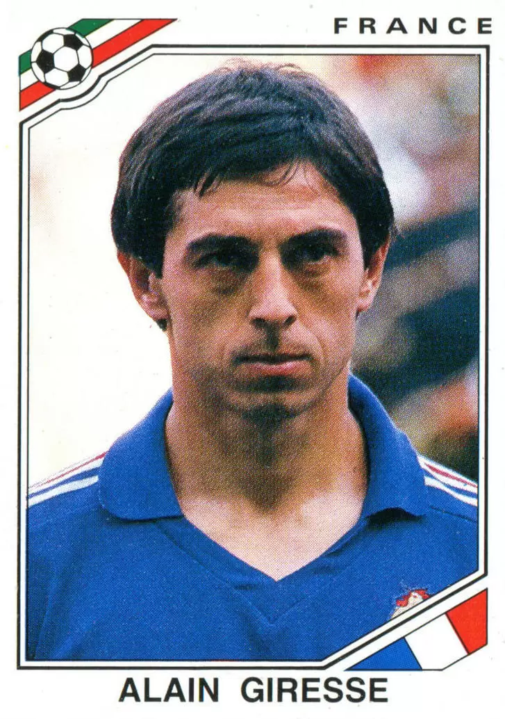 Mexico 86 World Cup - Alain Giresse - France