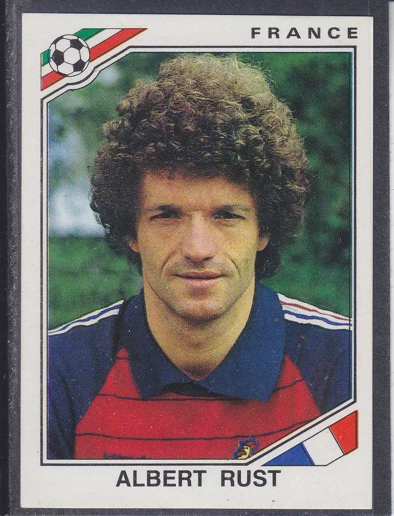 Mexico 86 World Cup - Albert Rust - France