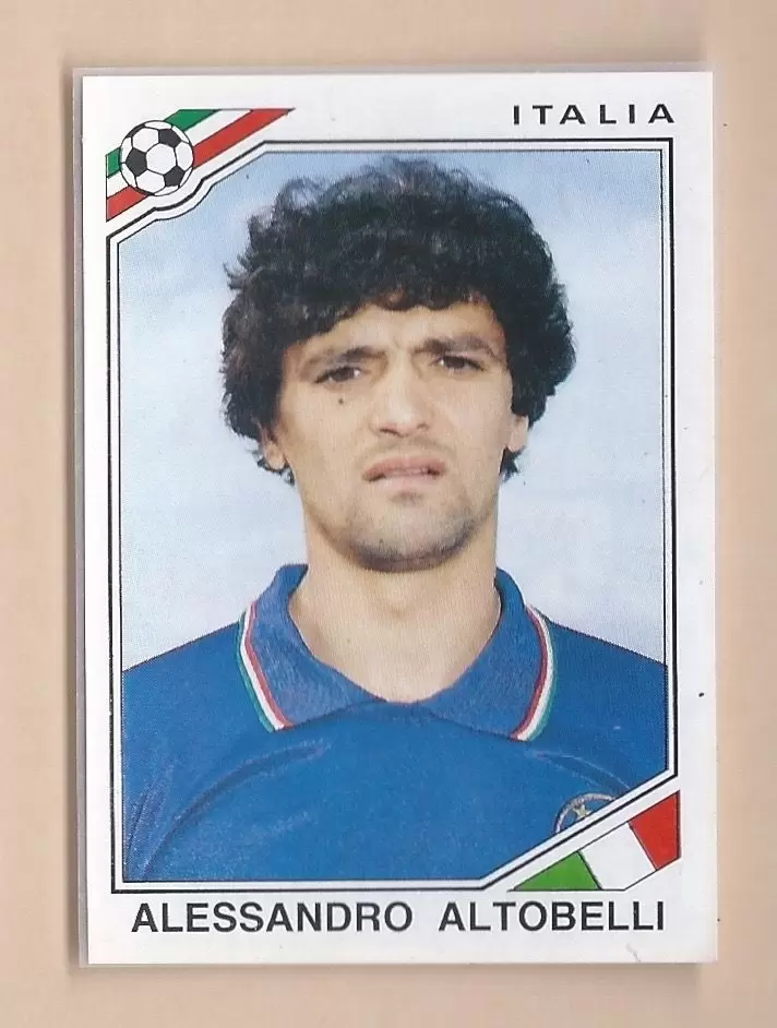 Mexico 86 World Cup - Alessandro Altobelli - Italie