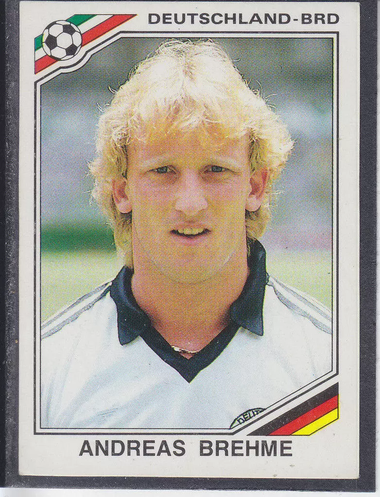 Mexico 86 World Cup - Andreas Brehme - Allemagne