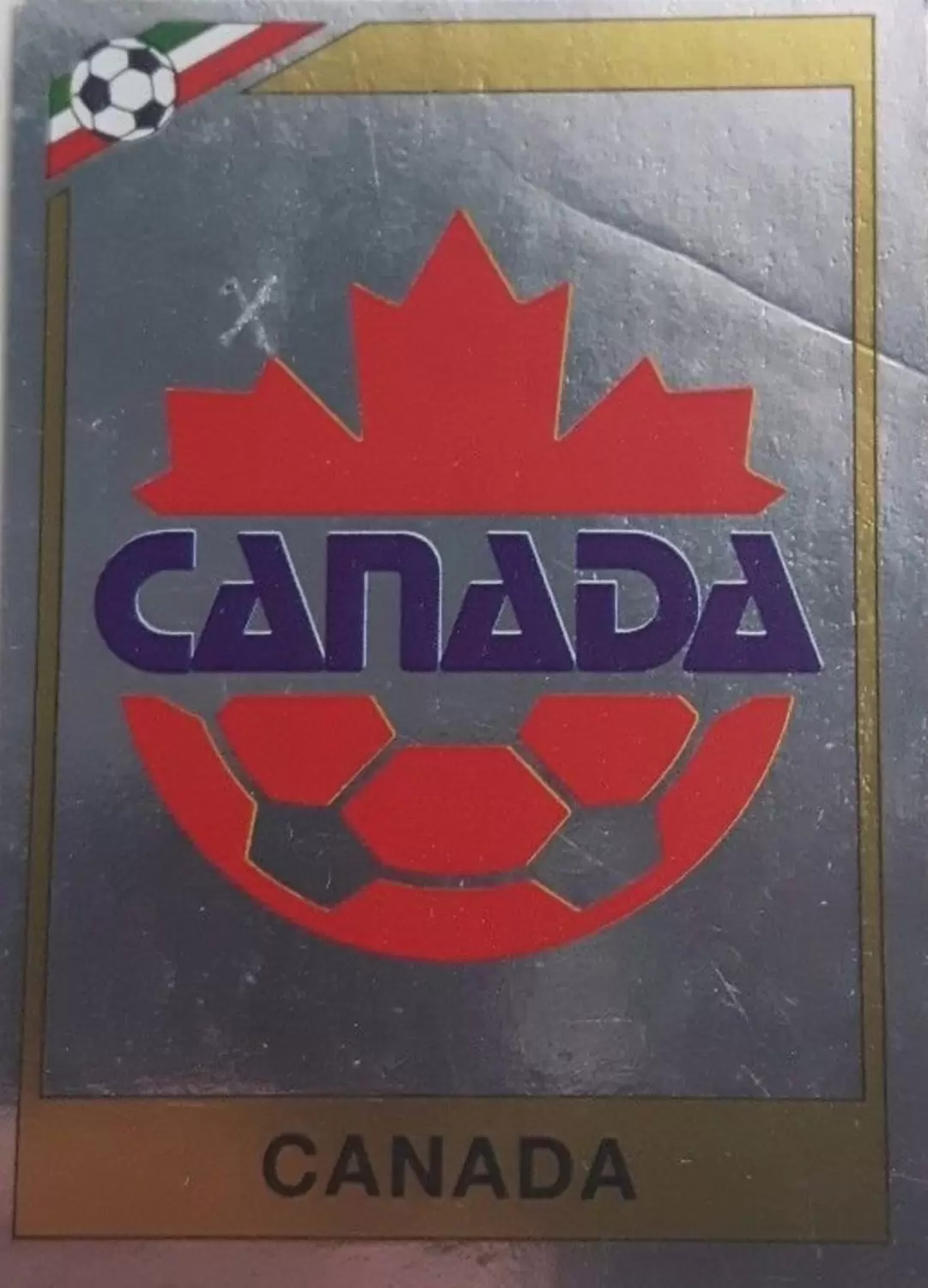 Mexico 86 World Cup - Badge Canada - Canada