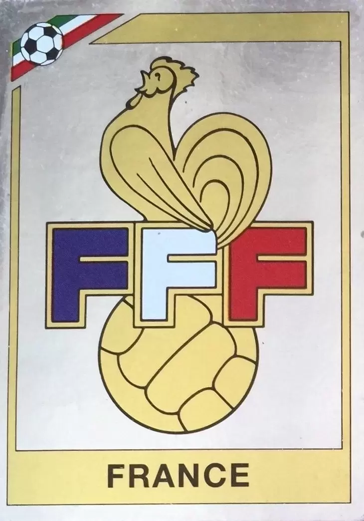 Mexico 86 World Cup - Badge France - France