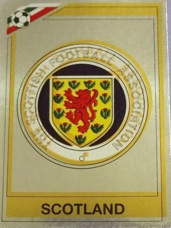 Mexico 86 World Cup - Badge Scotland - Ecosse