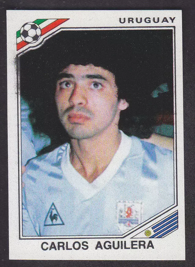 Mexico 86 World Cup - Carlos Aguilera - Uruguay