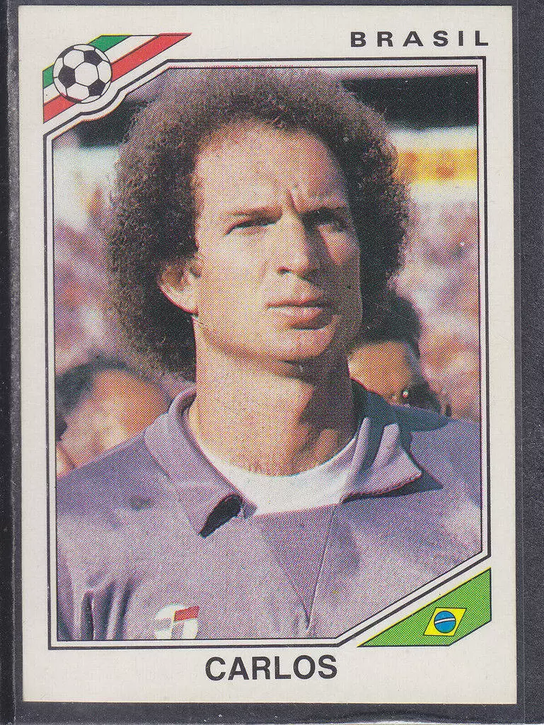 Mexico 86 World Cup - Carlos Roberto Gallo - Brésil