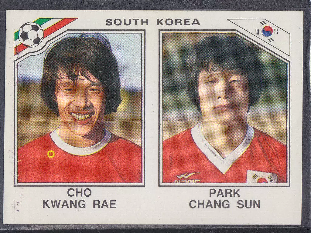 Mexico 86 World Cup - Cho Kwang Rae / Park Chang Sun - République de Corée