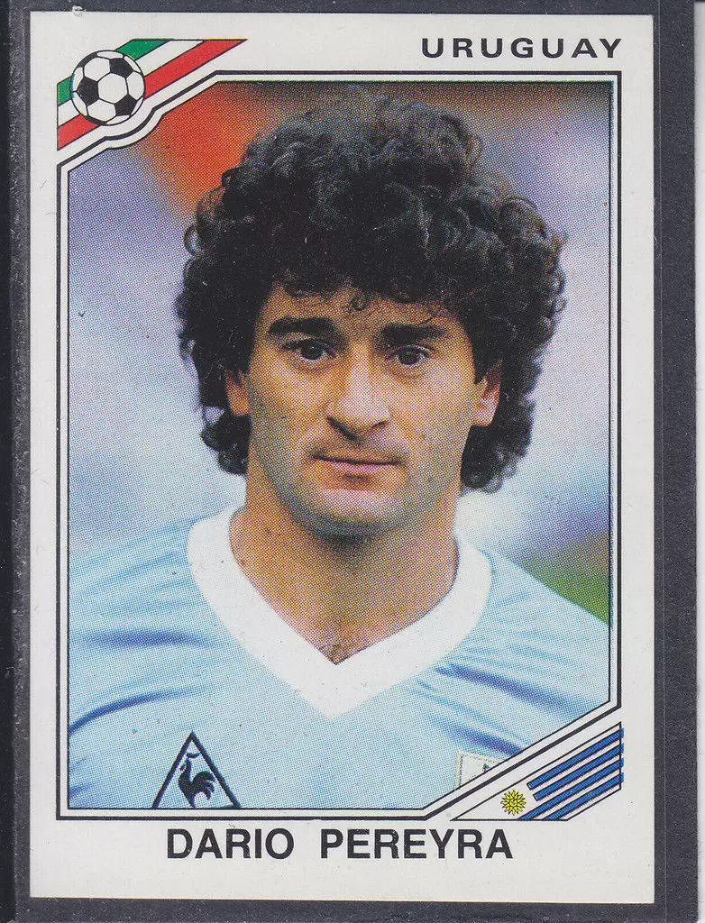 Mexico 86 World Cup - Dario Pereyra - Uruguay