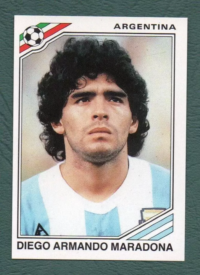 Mexico 86 World Cup - Diego Armando Maradona - Argentine