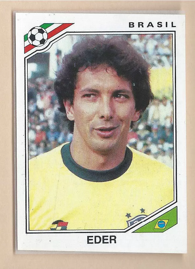 Mexico 86 World Cup - Eder Aleixo De Assis - Brésil