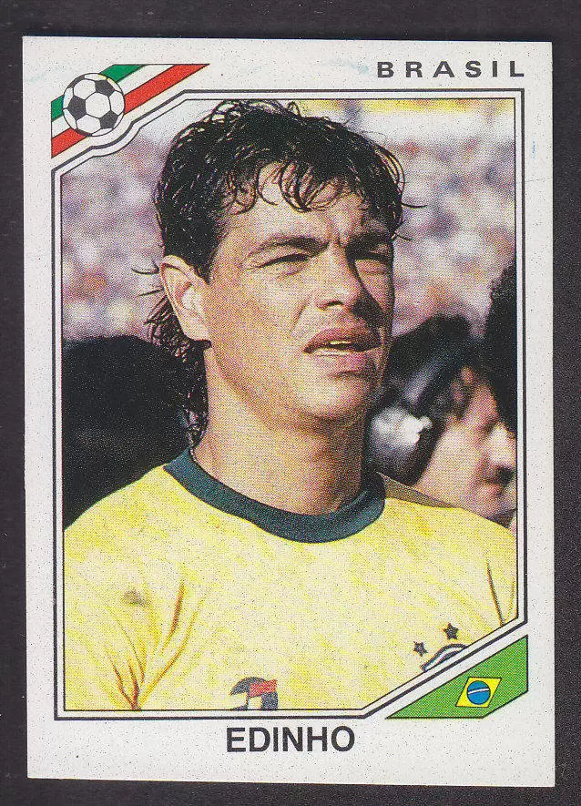 Mexico 86 World Cup - Edino Nazareth Filho - Brésil