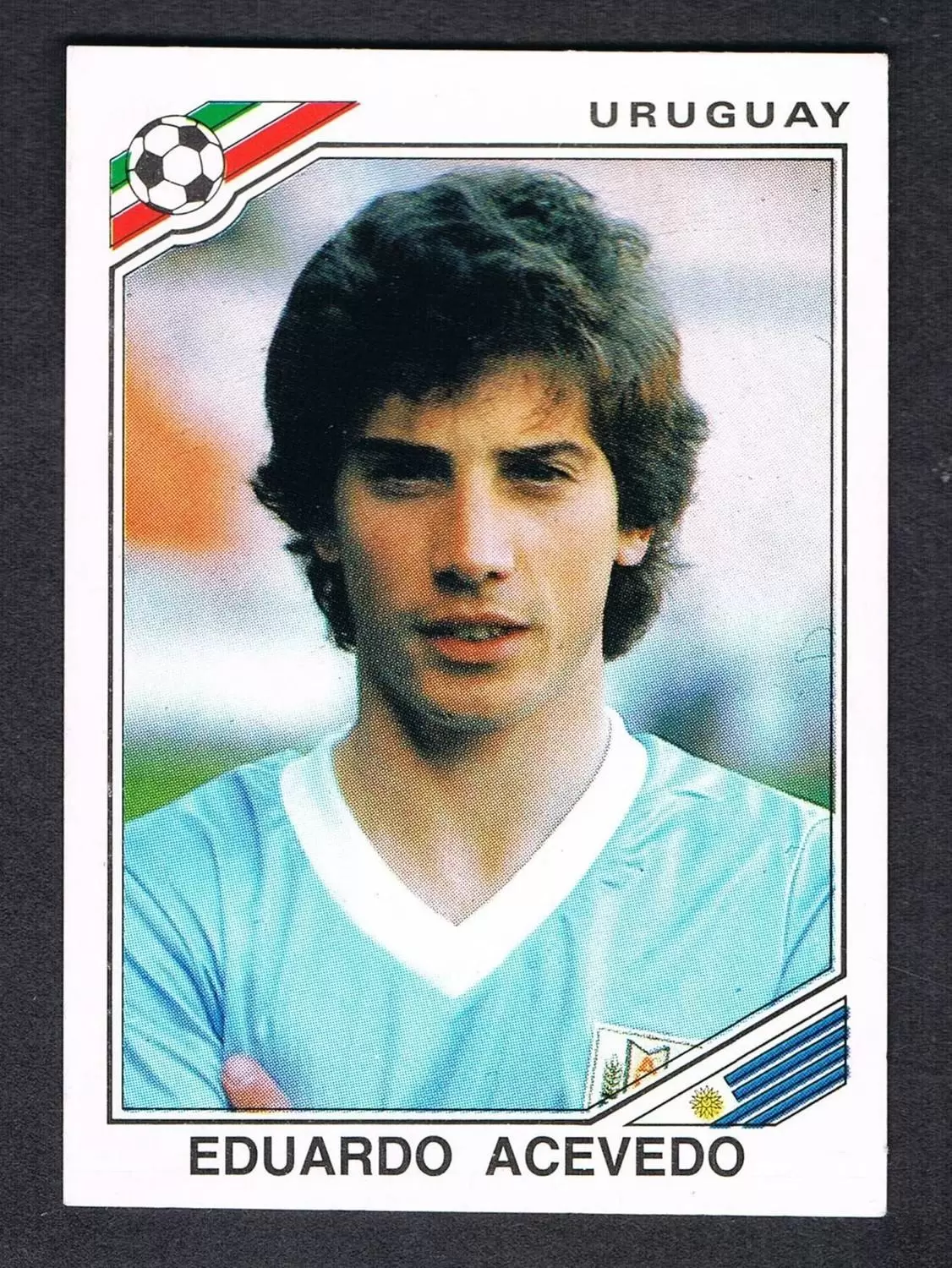 Mexico 86 World Cup - Eduardo Acevedo - Uruguay