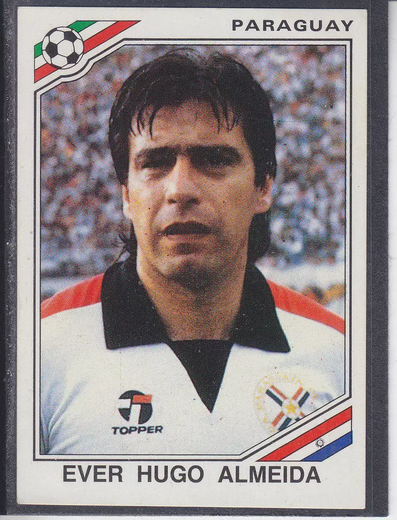 Mexico 86 World Cup - Ever Hugo Almeida - Paraguay
