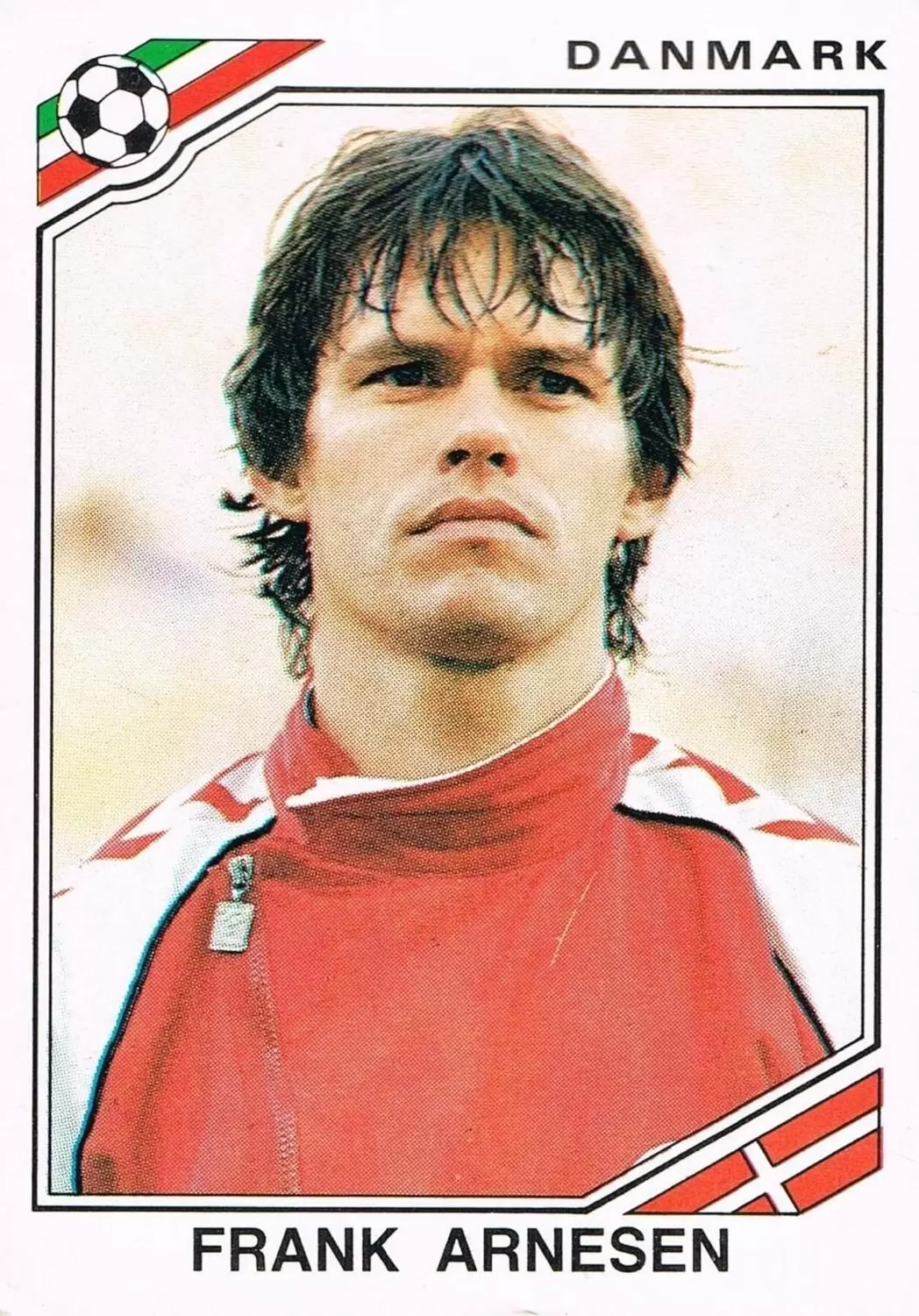 Mexico 86 World Cup - Frank Arnesen - Danemark