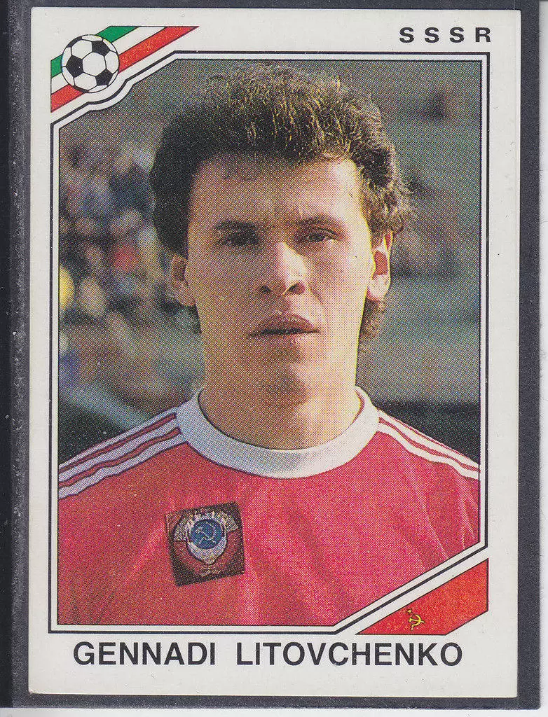 Mexico 86 World Cup - Gennadi Litovchenko - URSS